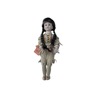 Girls Kingstate Dolls & Accessories One Size Beige Brown Native American Doll